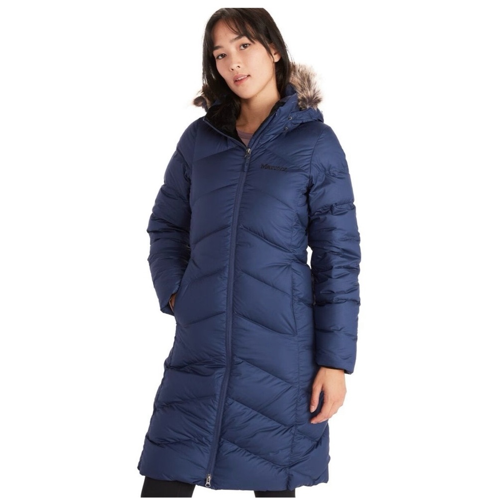 Marmot Women's Navy Puffer Jacket